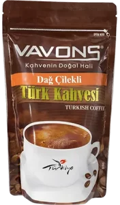 Toptan Kahve seçenekleri arasında Vavons Türk kahvesi